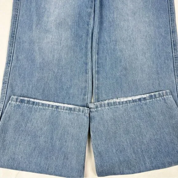 Princess Polly Light Vintage Wash High Rise Straight Leg Jeans Women’s Size 4 - Picture 7 of 12